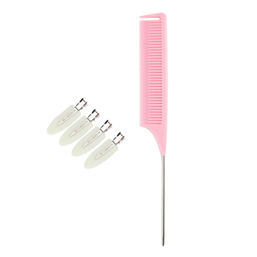 Section Weave Highlighting Foiling Hair Comb Highlight for Salon Brush