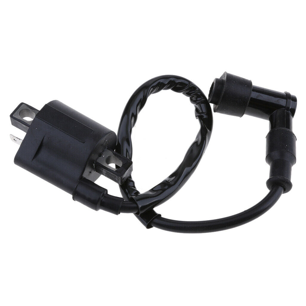 Black Ignition Coil with CDI for for Suzuki LT-A50 LTA50 Quadmaster