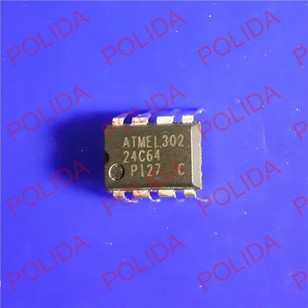 5PCS IC ATMEL DIP-8 AT24C64-10PI-2.7 AT24C64-10PI AT24C64-PI AT24C64