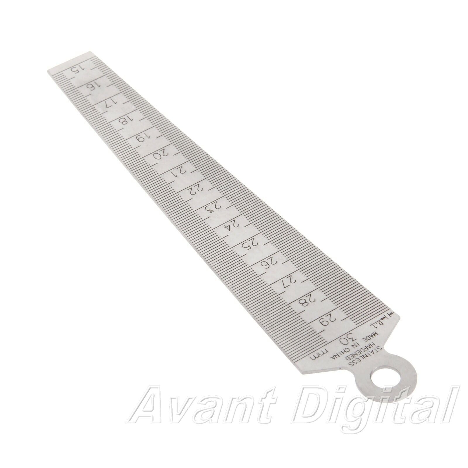 Accurate Wedge Gauge Welding Gage Quilting Ruler Inspection Tool Range 15-30mm