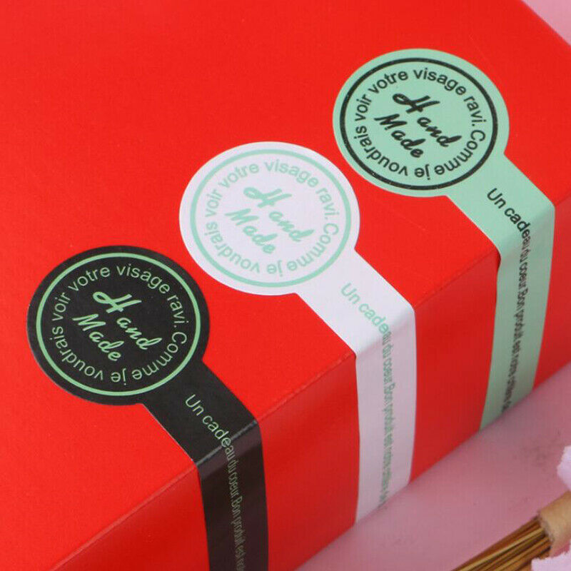150x Handmade Adhesive Seal Stickers Gifts Boxes Seal Label Stickers Deco.l8