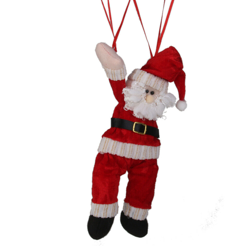 Parachute Santa Decor Xmas Parachute Christmas Santa Crafts Child Toys