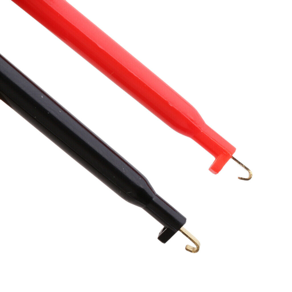 1 Set Test Hook Clip To 4mm Banana Plug For Multimeter 1M/3.3FT