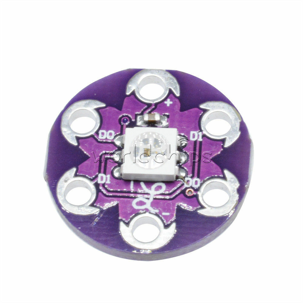 5PCS LilyPad Pixel Board WS2812 5050 Lamp Panel LED Module for Arduino US