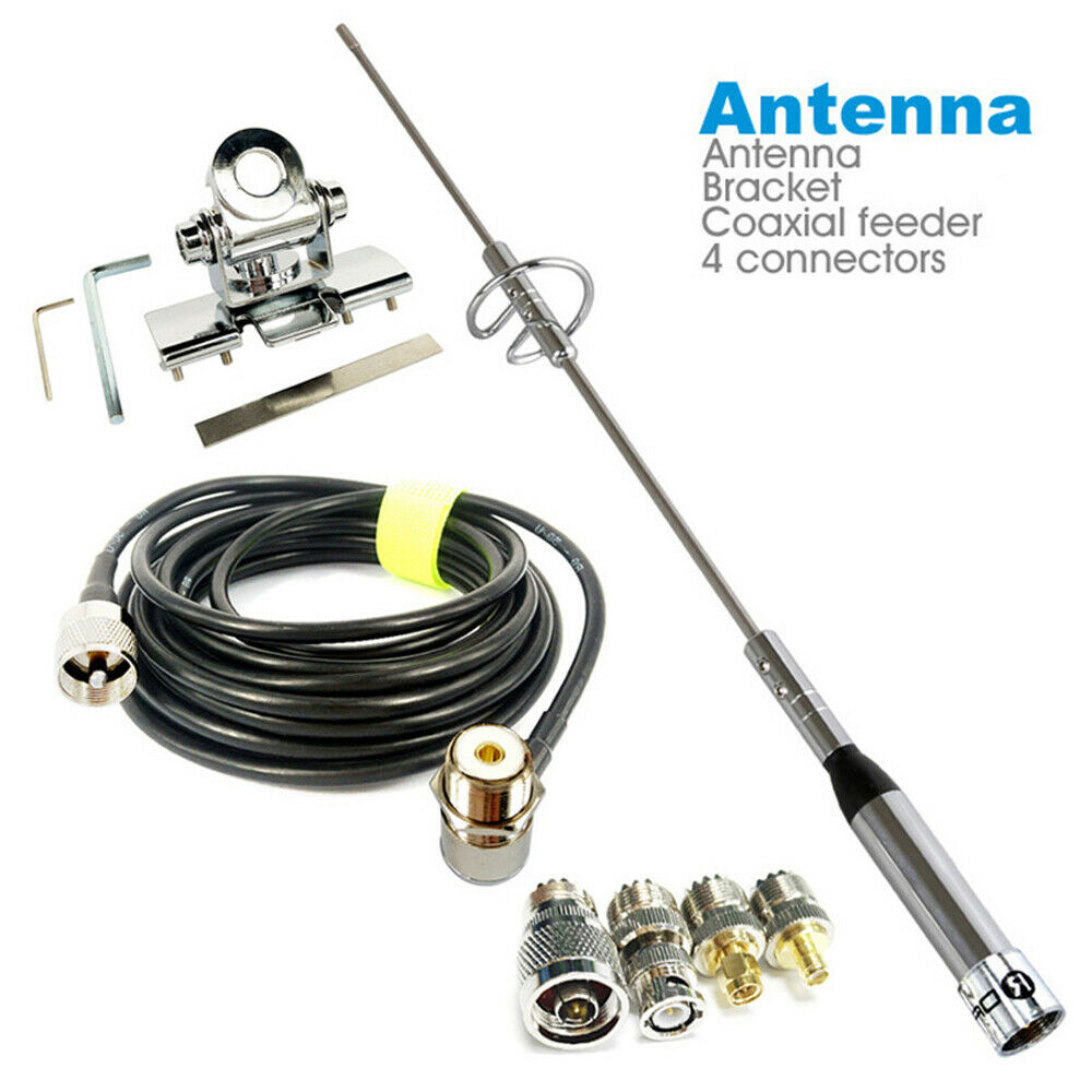 Car Dual Band Antenna Kit For Radio KG-UV950P FT-7800R TK7150 VX2100 TH-9000