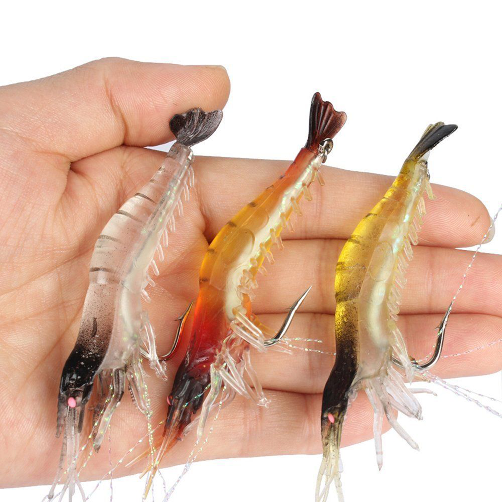 3pcs New Lot Kinds of Fishing Lures Crankbaits Hooks Minnow Baits Tackle