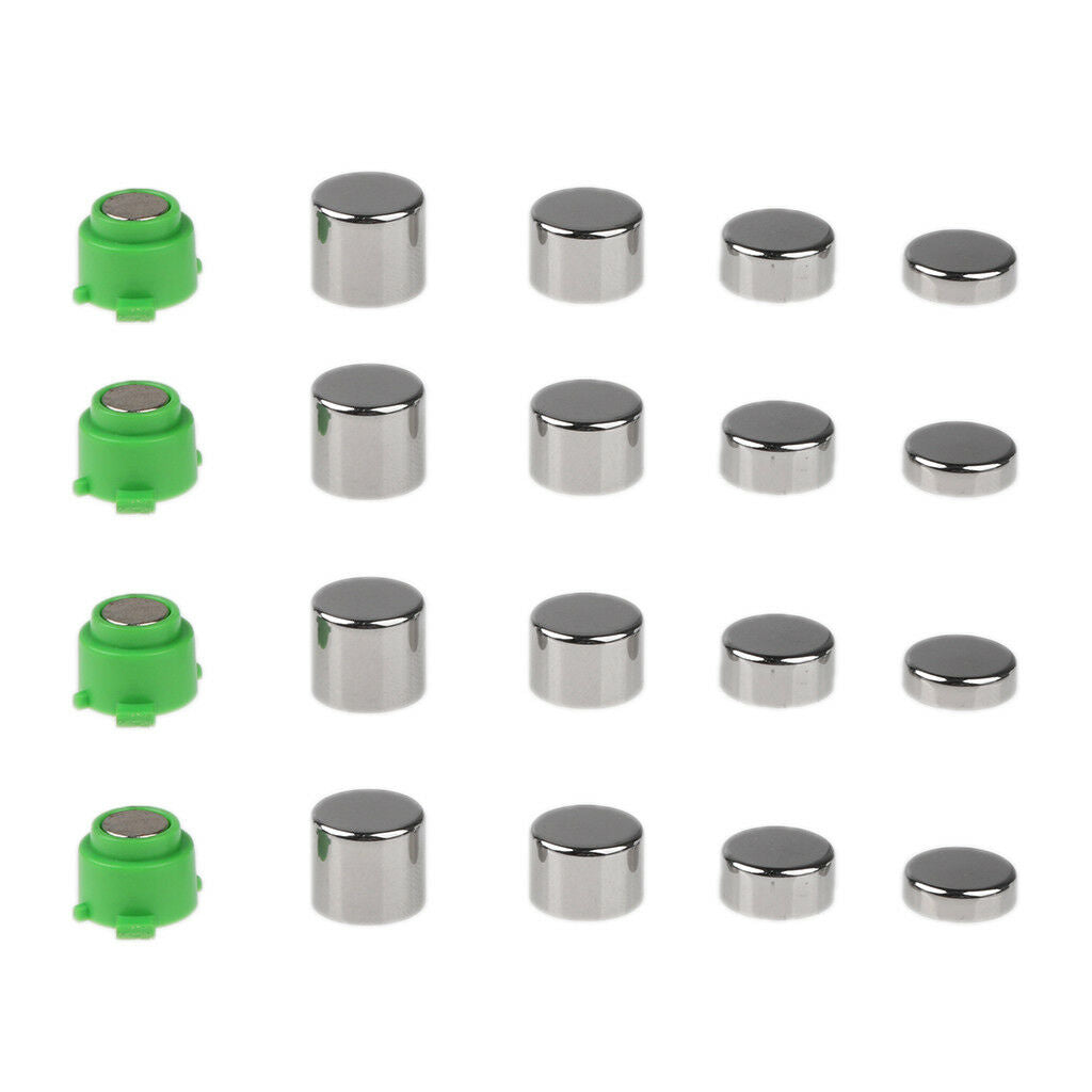 31pcs Full Set Replacement ThumbStick Metal Button For PS4 Series Controller