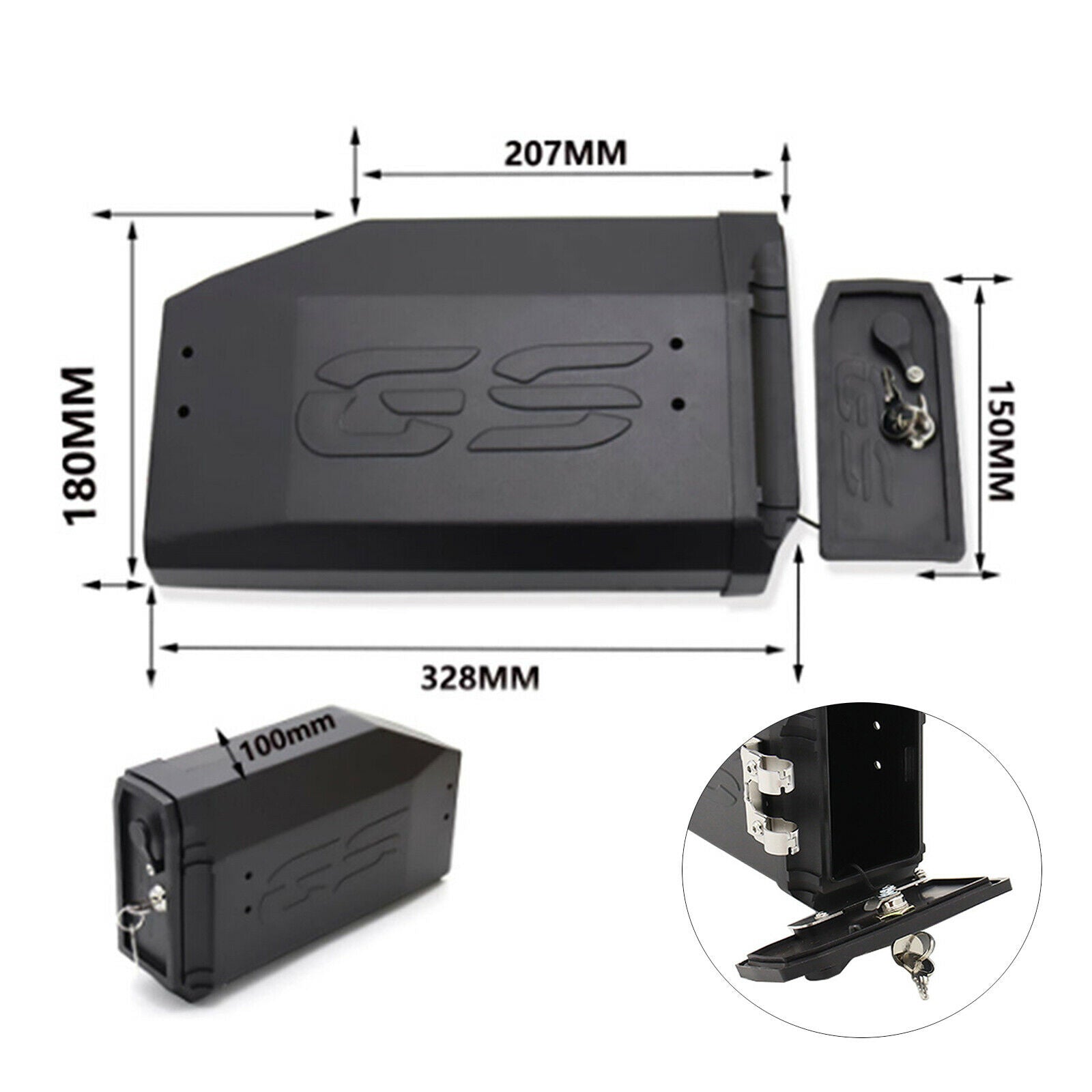 Toolbox for BMW R1200GS R1250GS Decorative Waterproof Spare Accessories