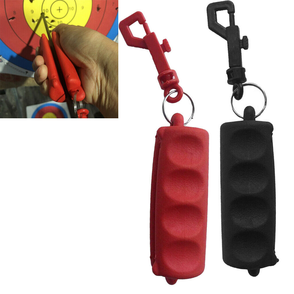 2PCs Archery Arrow Puller Gripper Target Remover Tool Rubber with Belt Clip