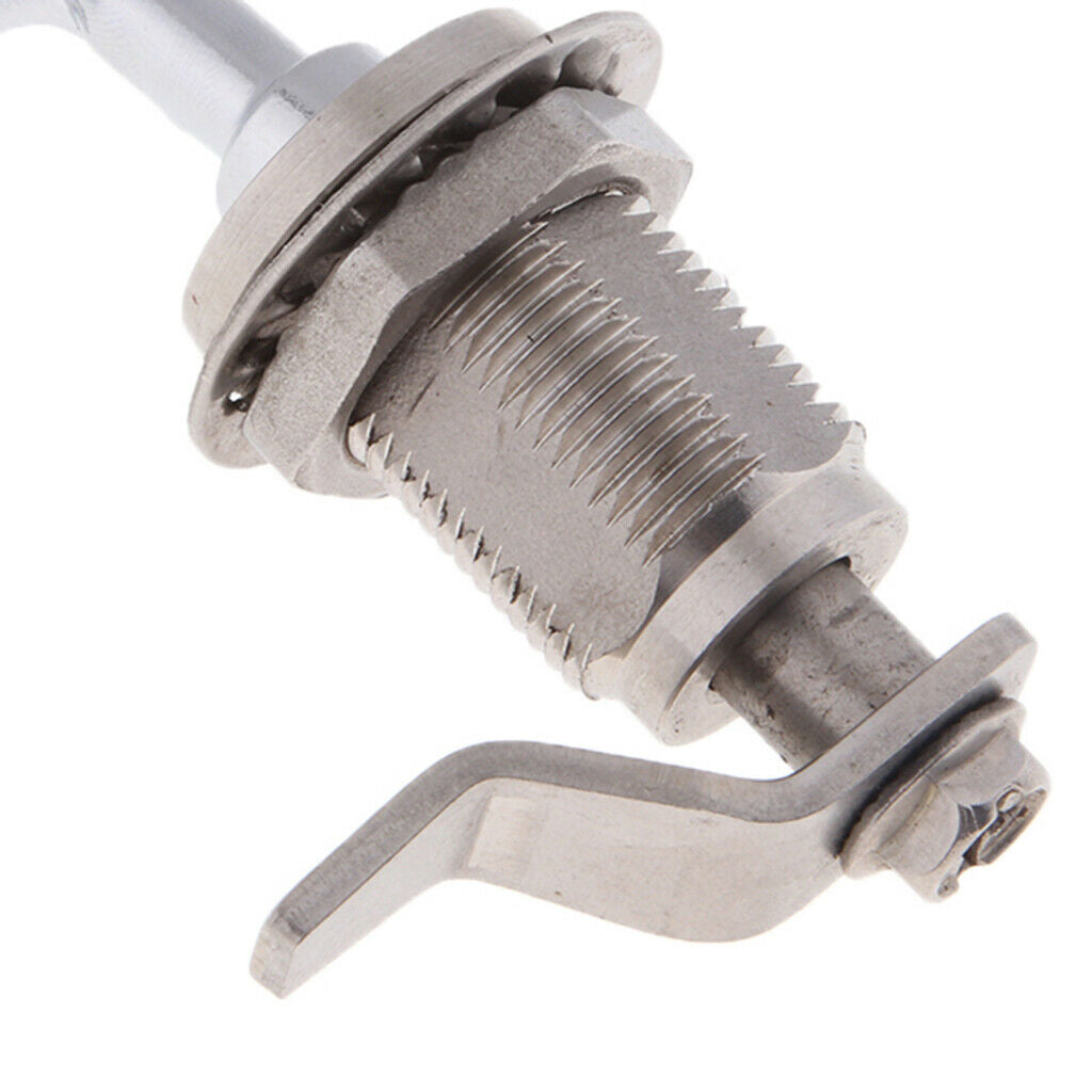 Cabinet door metal security cladding Cam Lock with square key
