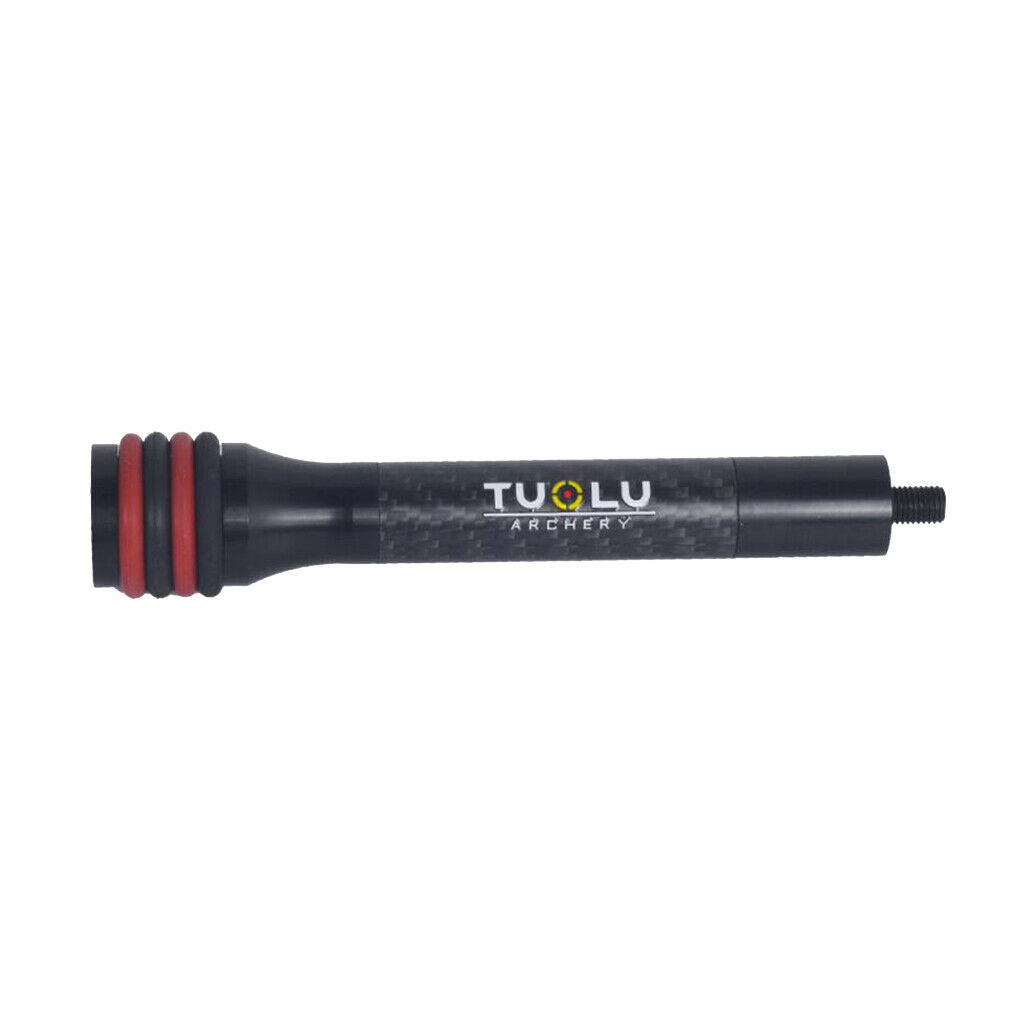 6"/8" Archery Bow Stabilizer Vibration Dampener for Shooting Hunting 6 inch