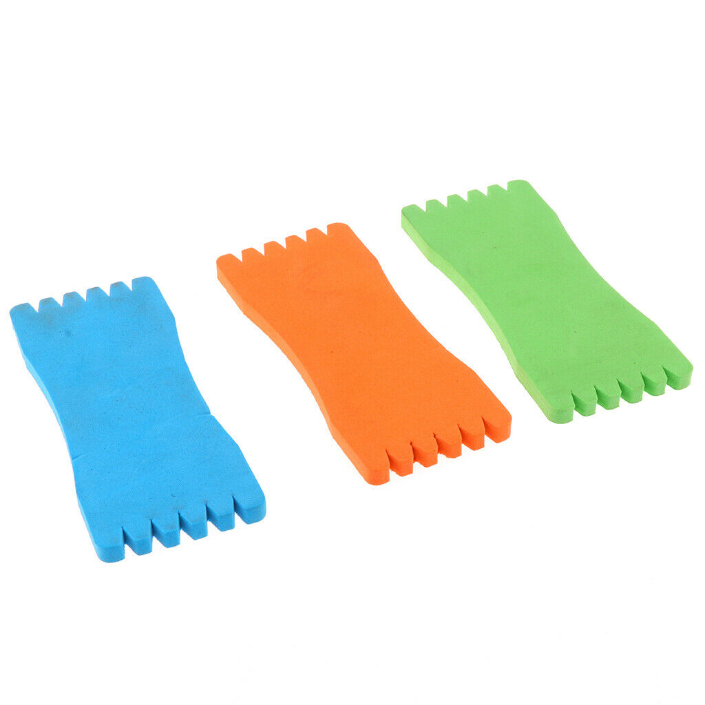 2X Foam Fishing Line Board Fishing Winding Board Wrapped Wire Spool Board 5x12