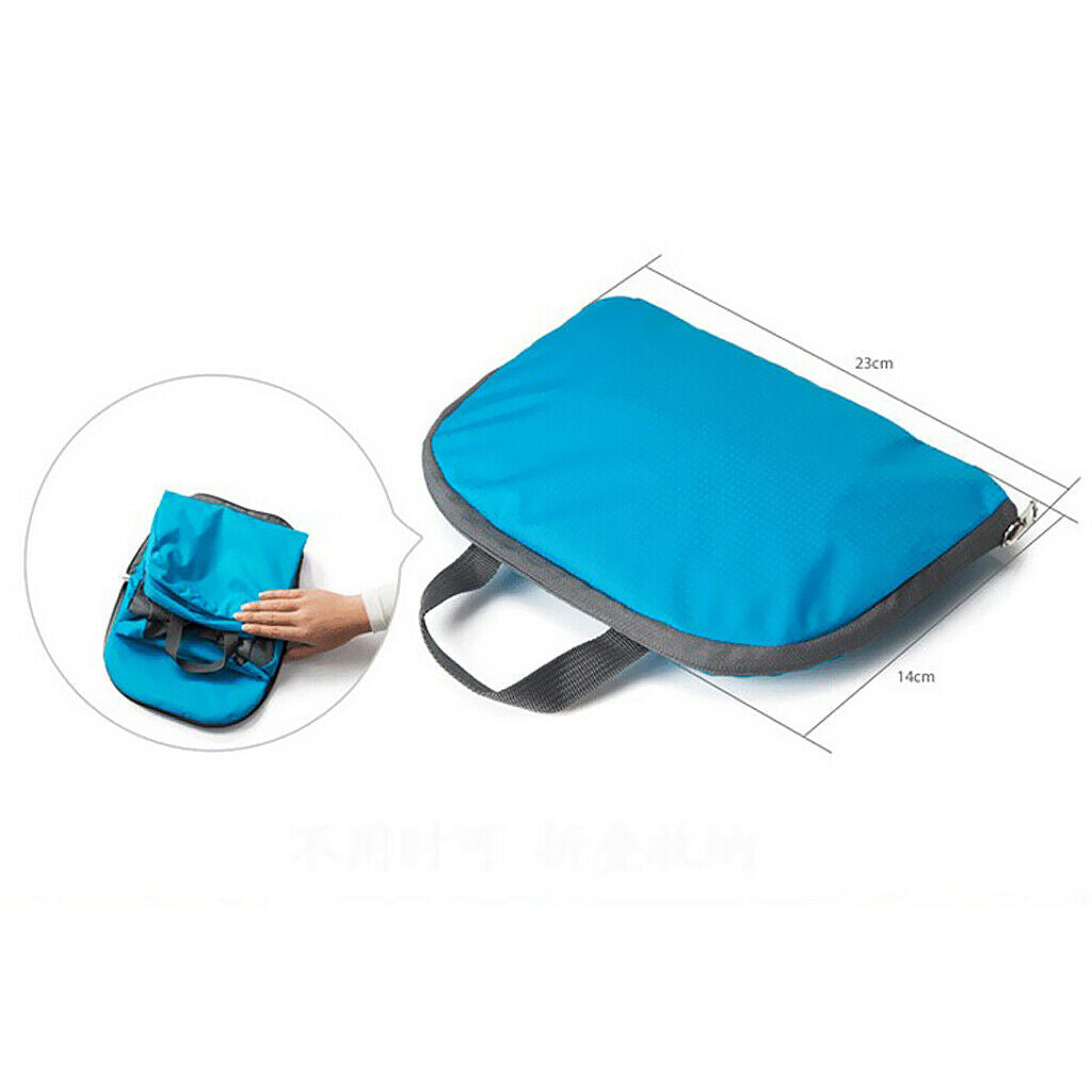 Women Folding Backpack Packable Light Travel Bag Daypack Bookbag green