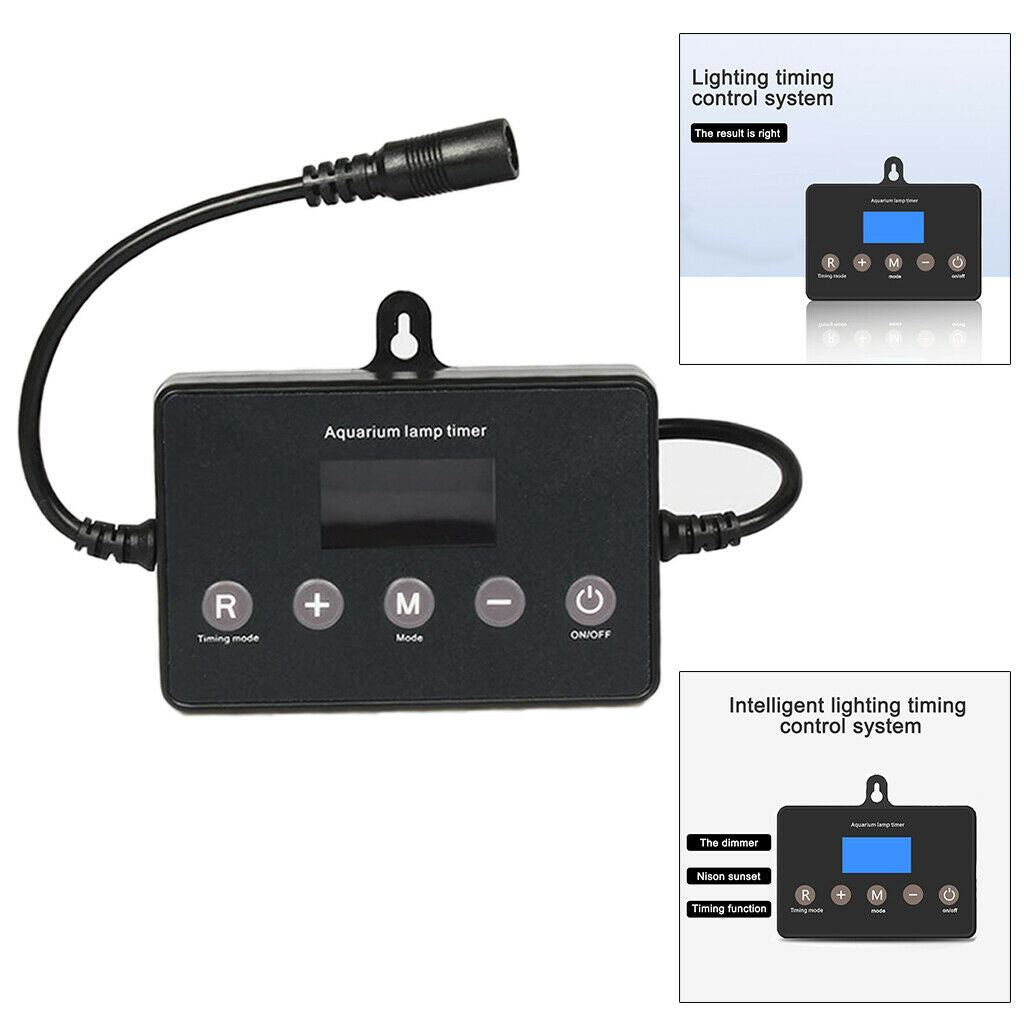 LED Light Digital Dimmer and Timmer for Aquarium Lights Fishes Tank Timer