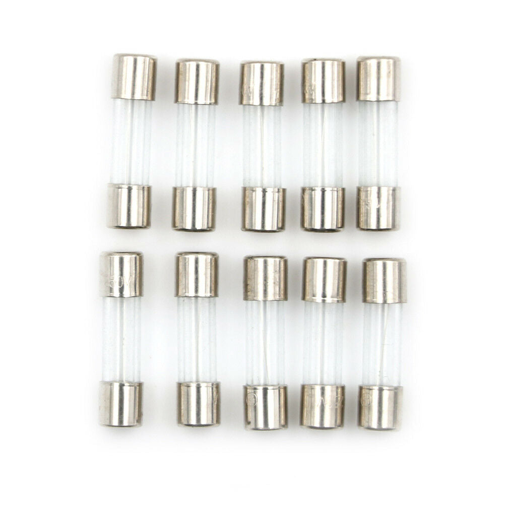 10pcs Glass Tube Fuse 5mm x 20mm 1.6A T1.6A 250V Slow Blow 1.6Amp.l8