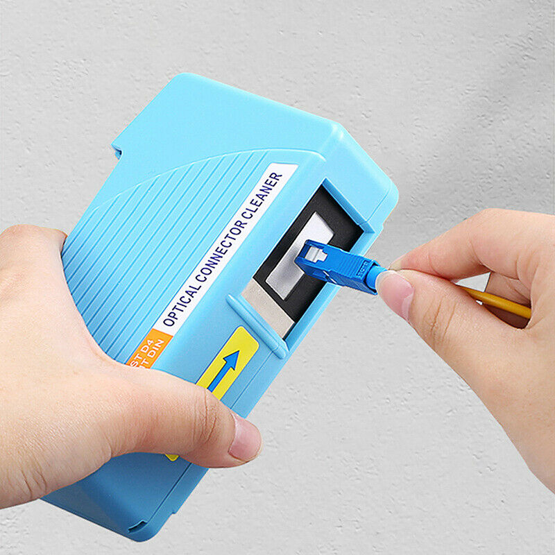 Fiber Optic Connector Cleaning Cassette Optical Fiber Connector Cleaner FC ST LC
