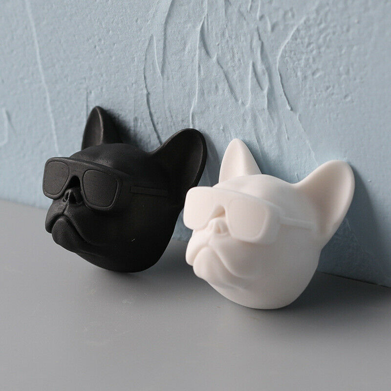 Eyeglass Dog Plaster Aromatherapy Silicone Mold DIY Candle Soap Fondant MoldFCA
