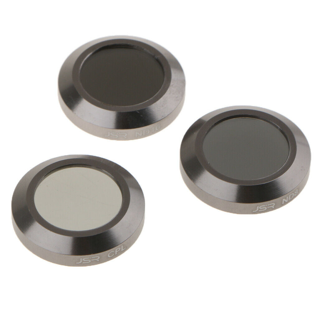 3 In 1 Camera Lens CPL ND Filter Set for DJI Mavic 2 Zoom Drone Acceesory