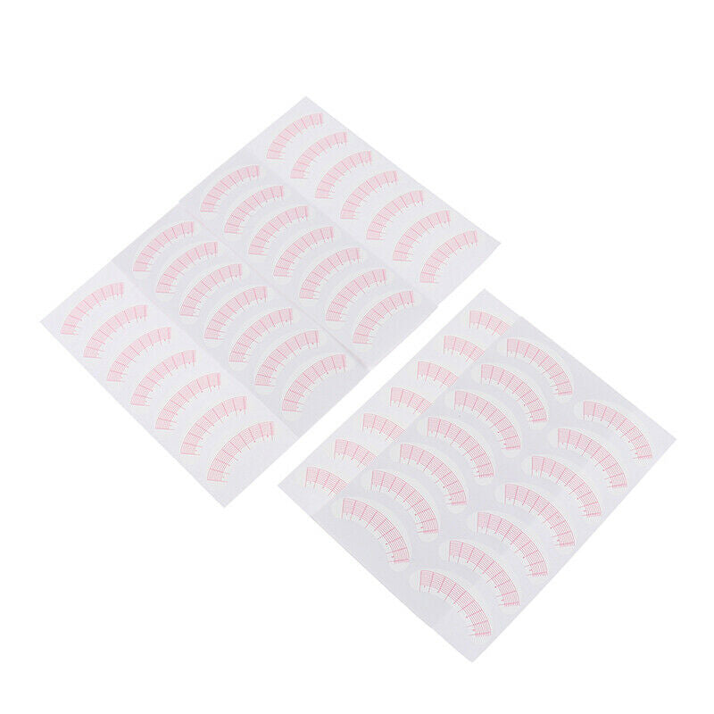 35Pairs Measure Practice Eyelash Extension Training Eye Positioning Tips .l8