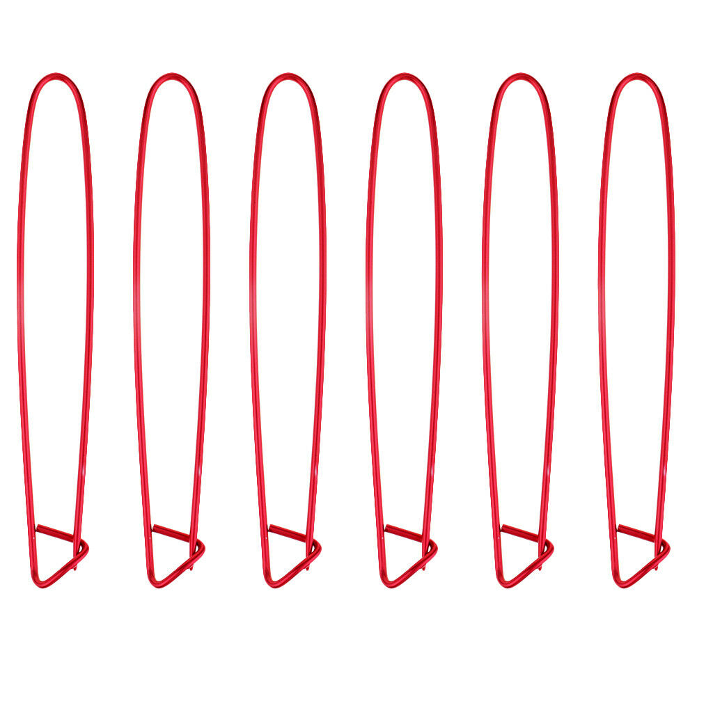6x Alloy Knit Knitting Needles Stitch Holders Safety Pins Crochet Hooks 20cm