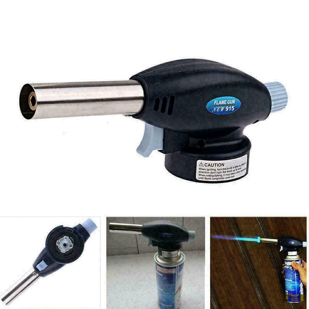 Blow Torch Butane Gas Flamethrower Burner Welding Auto AU Soldering P4B9