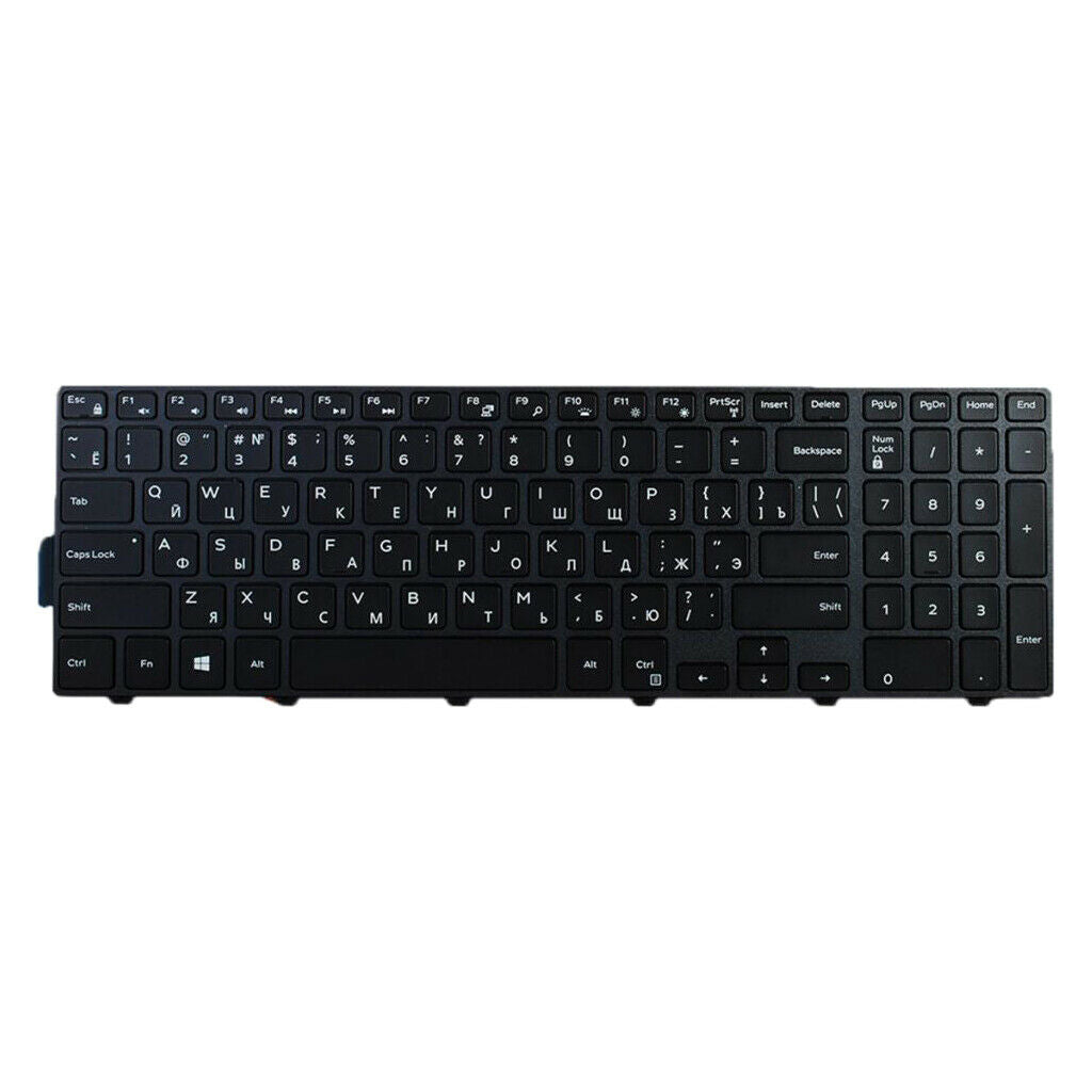 Keyboard for DELL Inspiron 14-3000 5447 5442 5445 7447 US with Black Frame