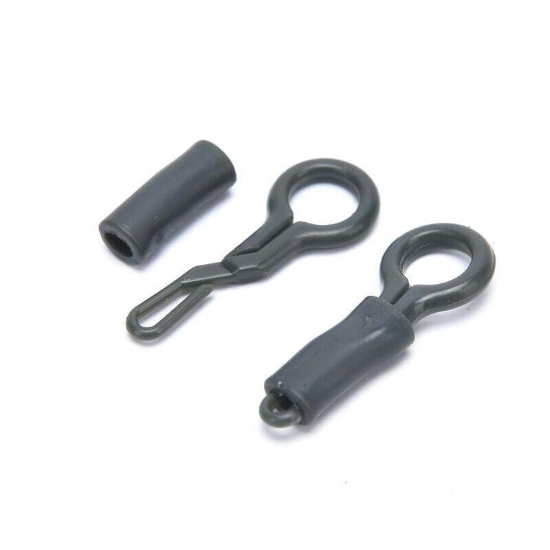 20X Back Lead Clips Carp Fishing Convert Sleeve Locking Tube Fishing Acce.l8