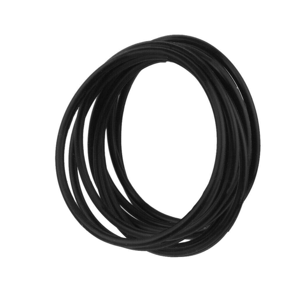 40pcs Fashion Silicone Elastic Rubber Band Bracelet Wristband Bangles Hair Ties
