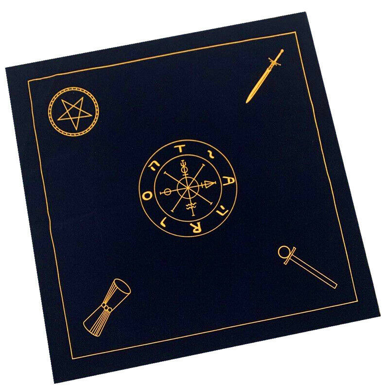 Altar Tarot Cards Cloth Tablecloth Divination Wicca Props Velvet Portable Sack