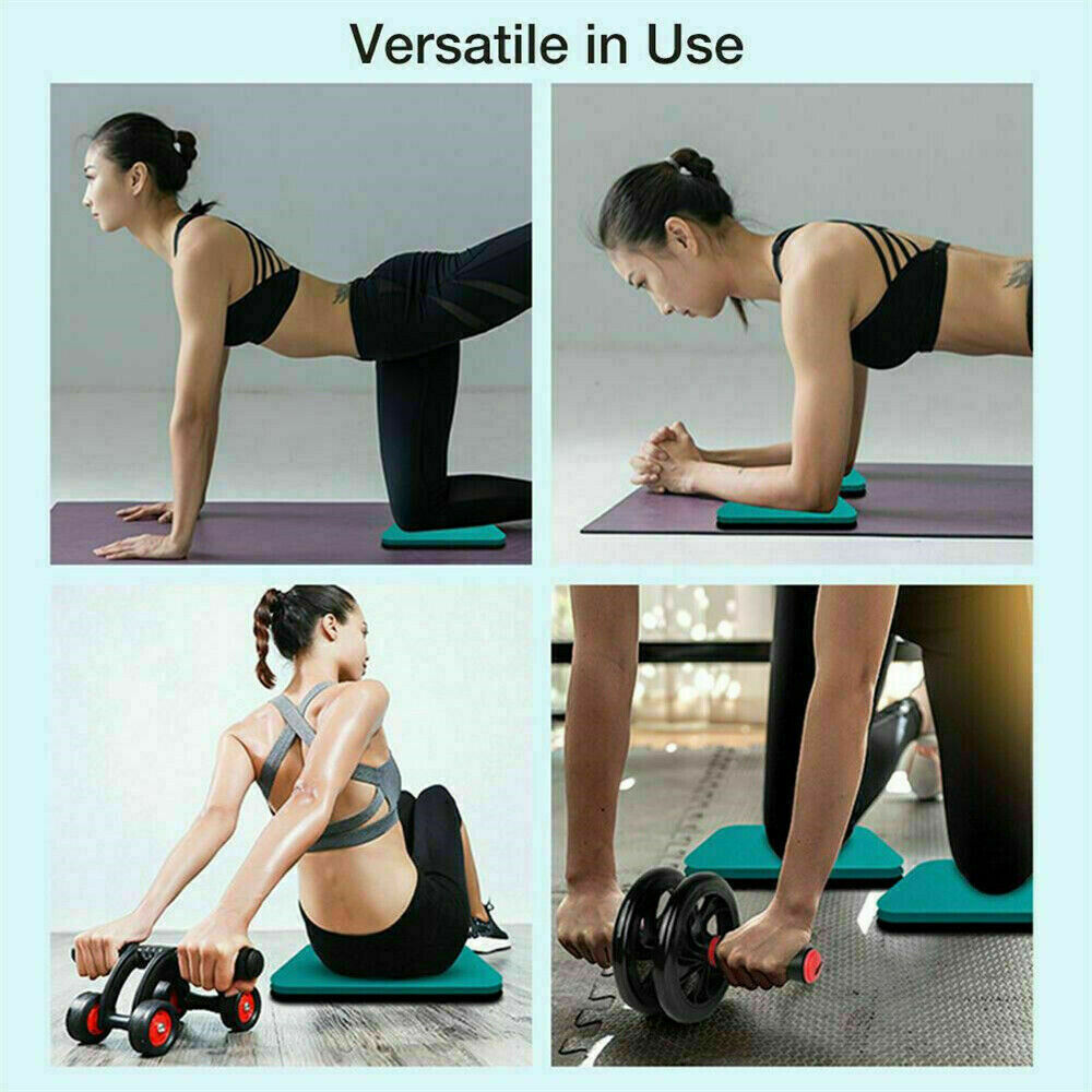 1*Non-slip Yoga Knee Mat Soft Fitness Cushion For Gym Sport Pilates Exercise Pad