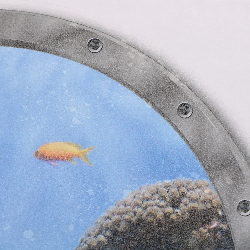 Underwater Fish Wall Stickers for Washing Machine Decor Bathroom Deca.l8