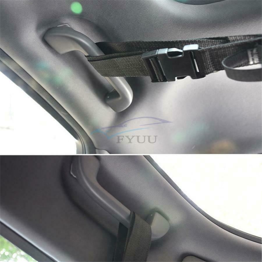 1 Set/ 2PCS 78-120CM Car SUV Truck Nylon Fishing Rod Fixing Belt Adjustable