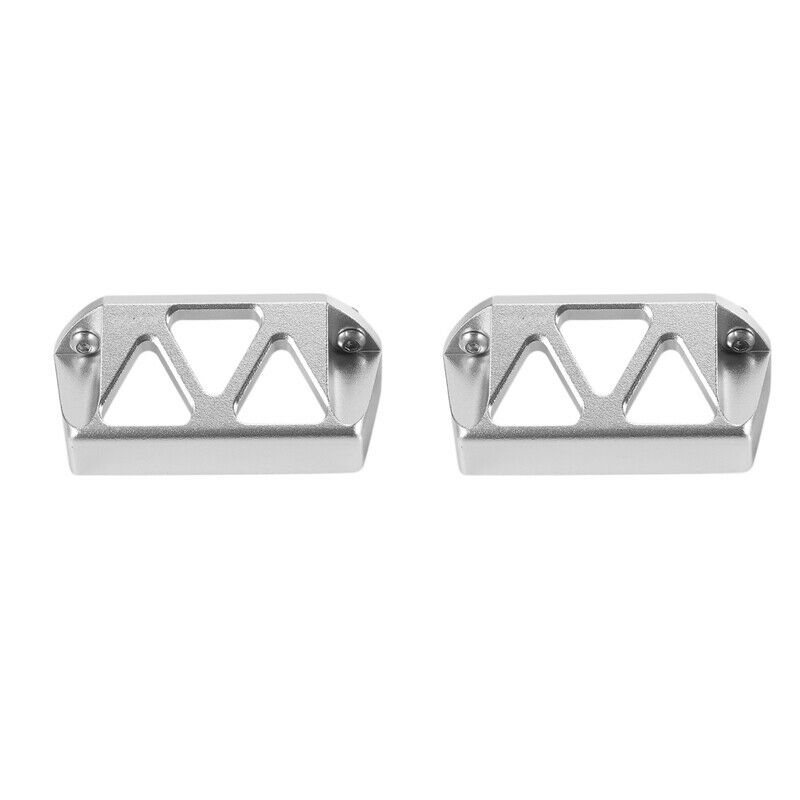 2X(2P Aluminum Stee Servo Protector Guard 7037 for Rc Short Truck Car TraxxB5Q2)