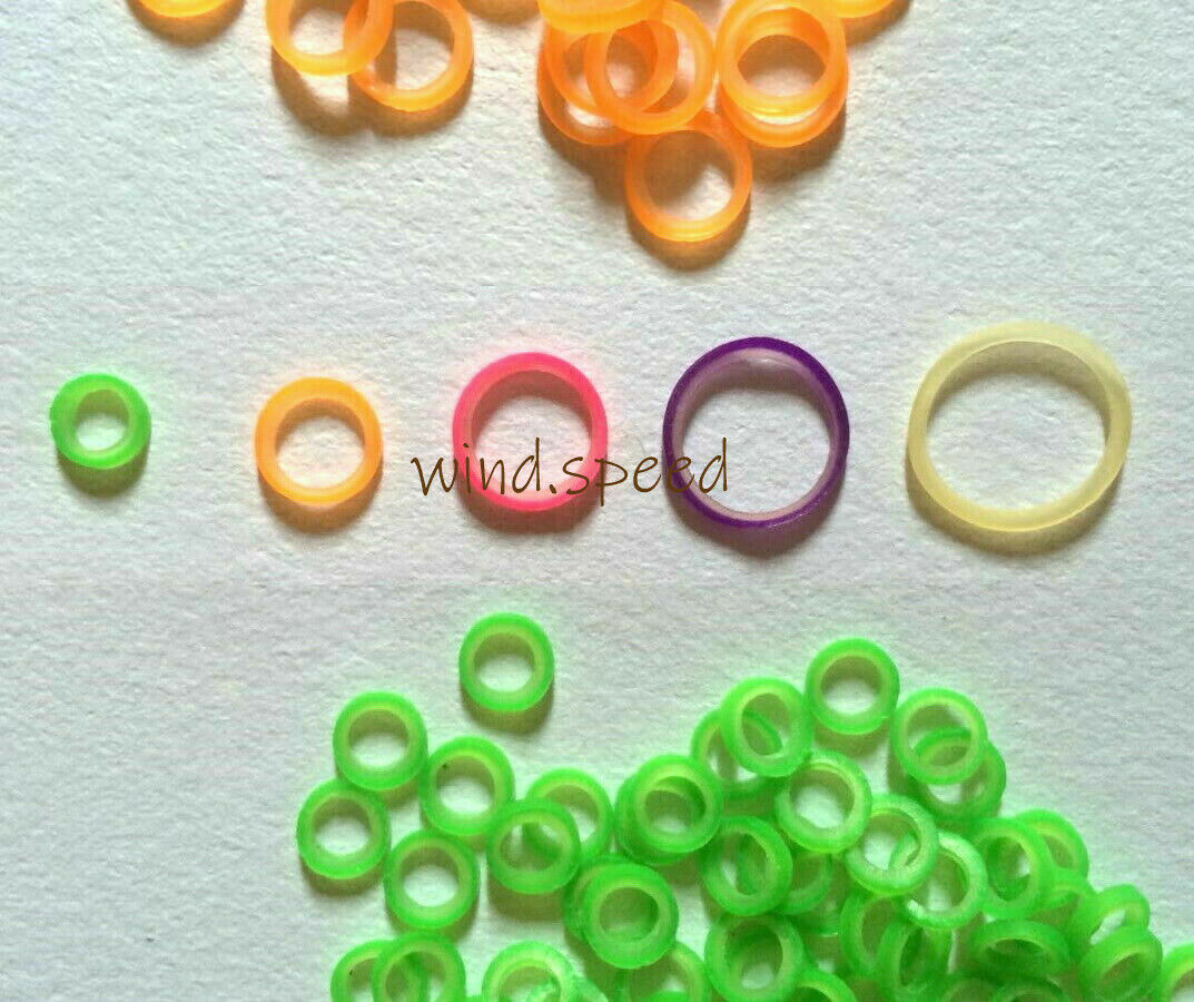 1600Pc Dental Ortho Latex Rubber Bands Elastics Band Braces 16 Sizes