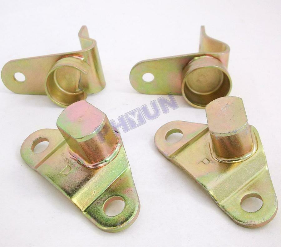 For Chevrolet Silverado GMC Sierra Left & Right Tailgate Hinges Cables Kit 6PCS