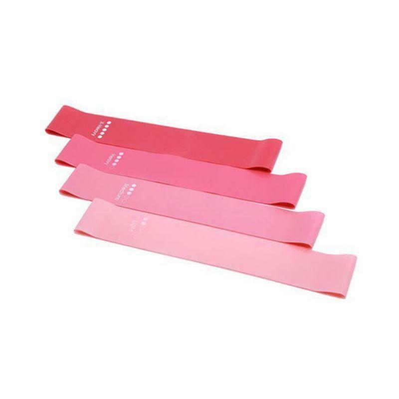 4pcs/set Mini Loop Band Fitness Elastic Band Resistance Band for Yoga Workout