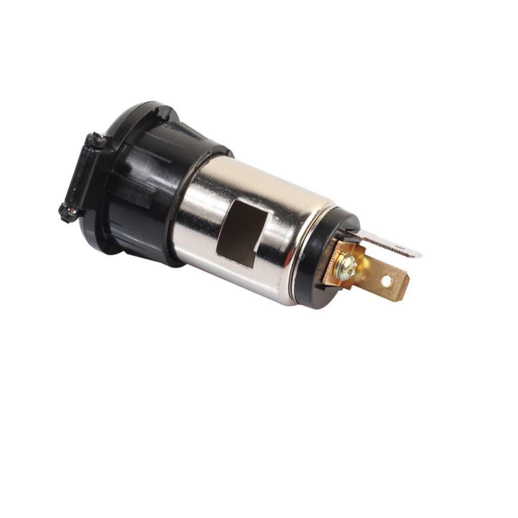 Motorcycle Car Marine Boat Cigarette Lighter Power Socket Outlet Plug