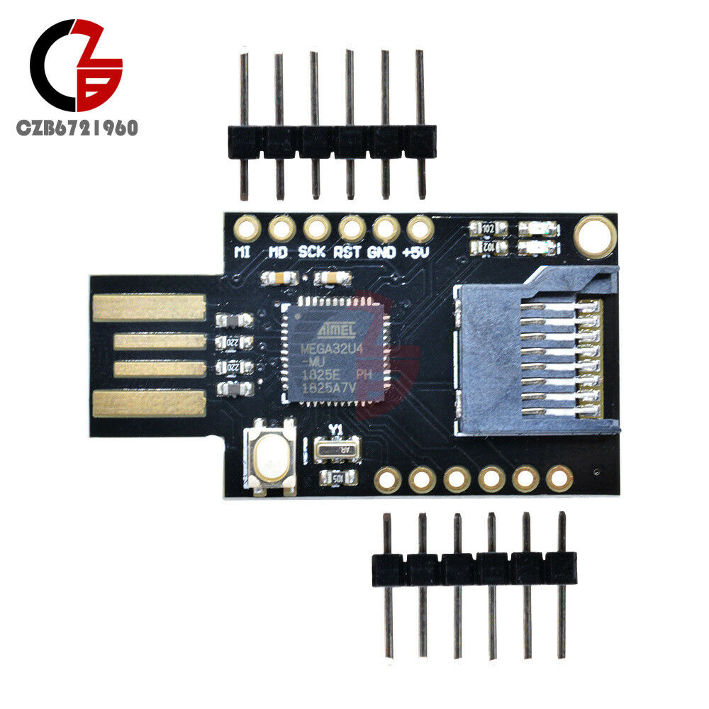 ATMEGA32U4 Micro SD Virtual Keyboard Badusb USB TF Memory Keboard Module