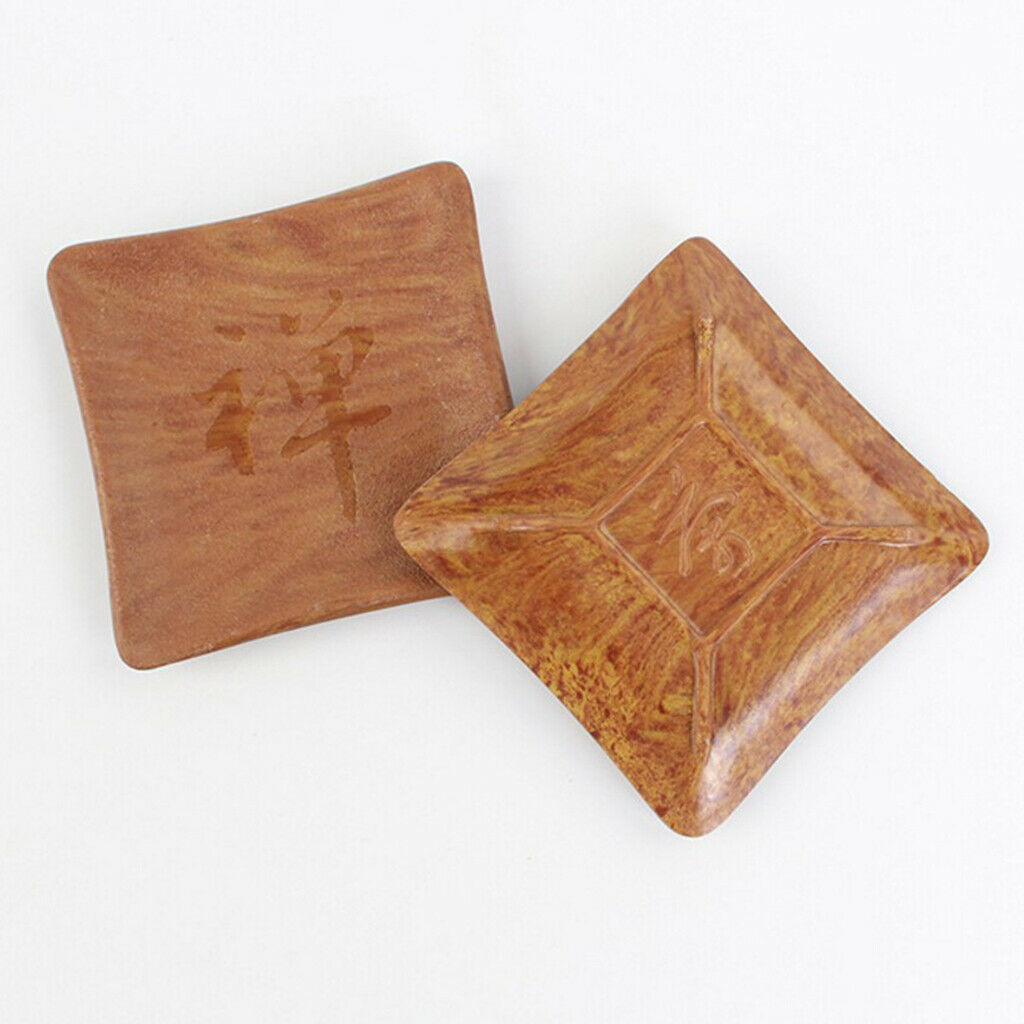 Melamine Cup Coaster Square Teacup Serving Mat Tableware Placemat Brown