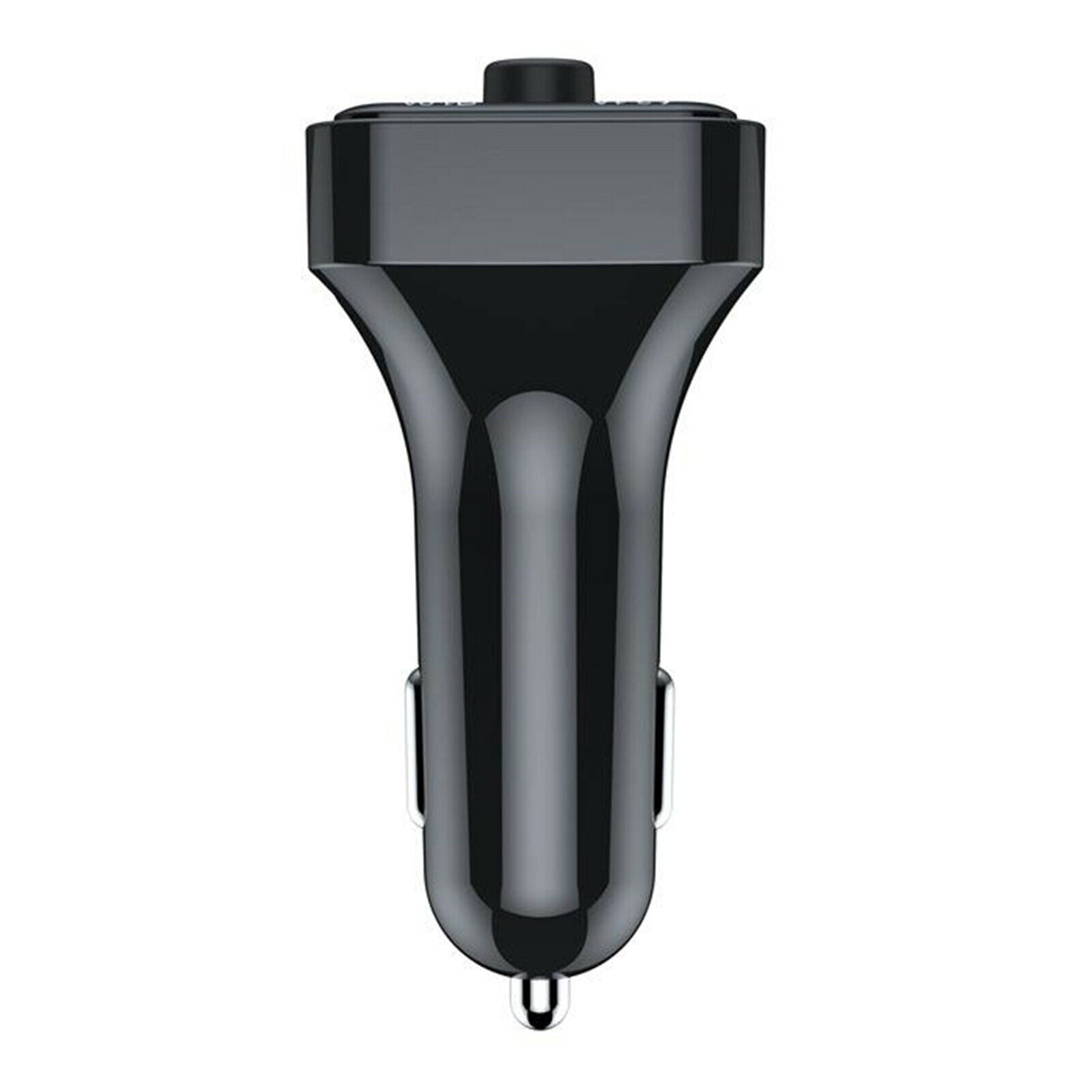 Car Bluetooth V5.0 FM Transmitter Quick Charge Hands-Free Call 2 USB Ports
