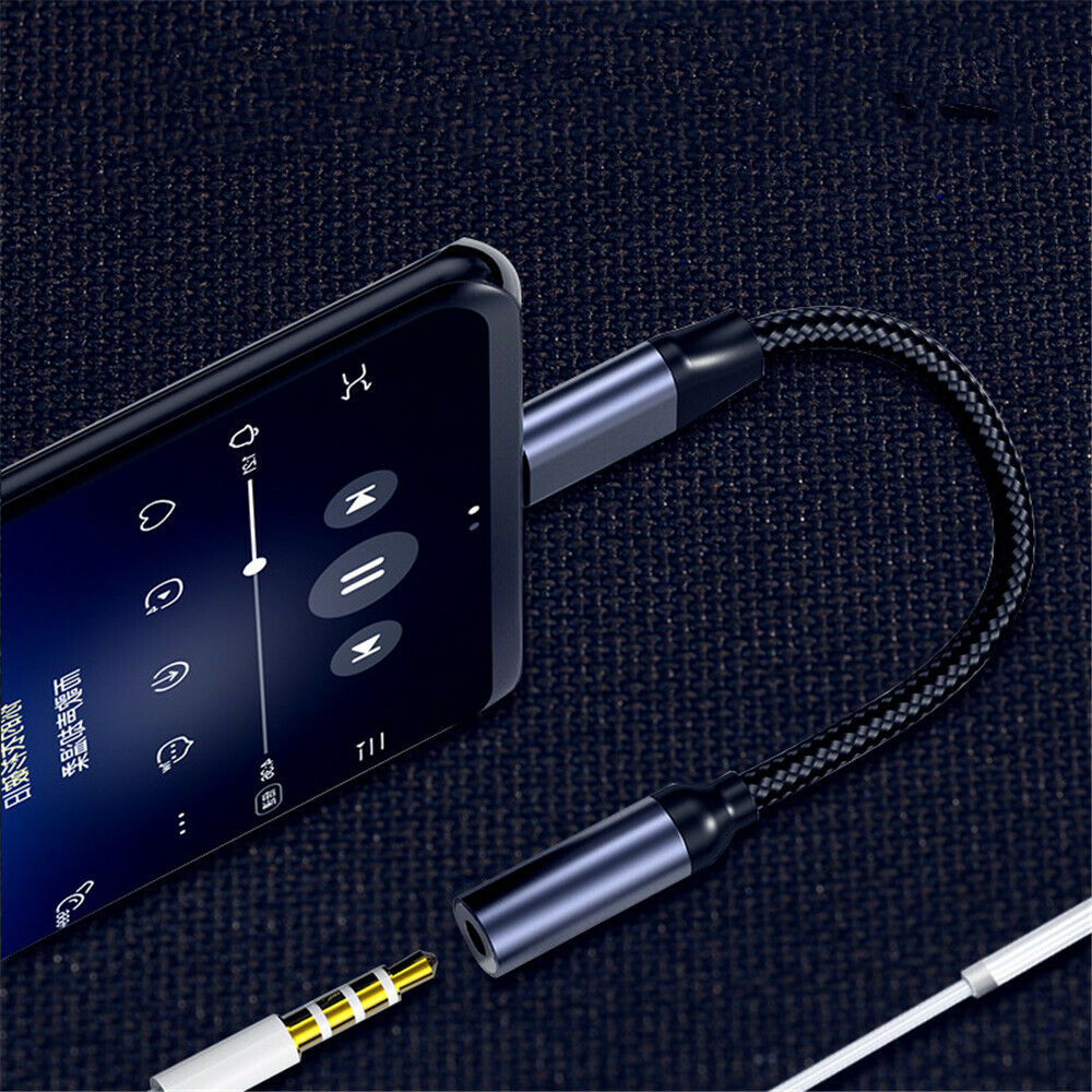 USB C to 3.5mm Audio Headphone Jack Adapter For Pixel 3/2/2XL For Huawei P30/40
