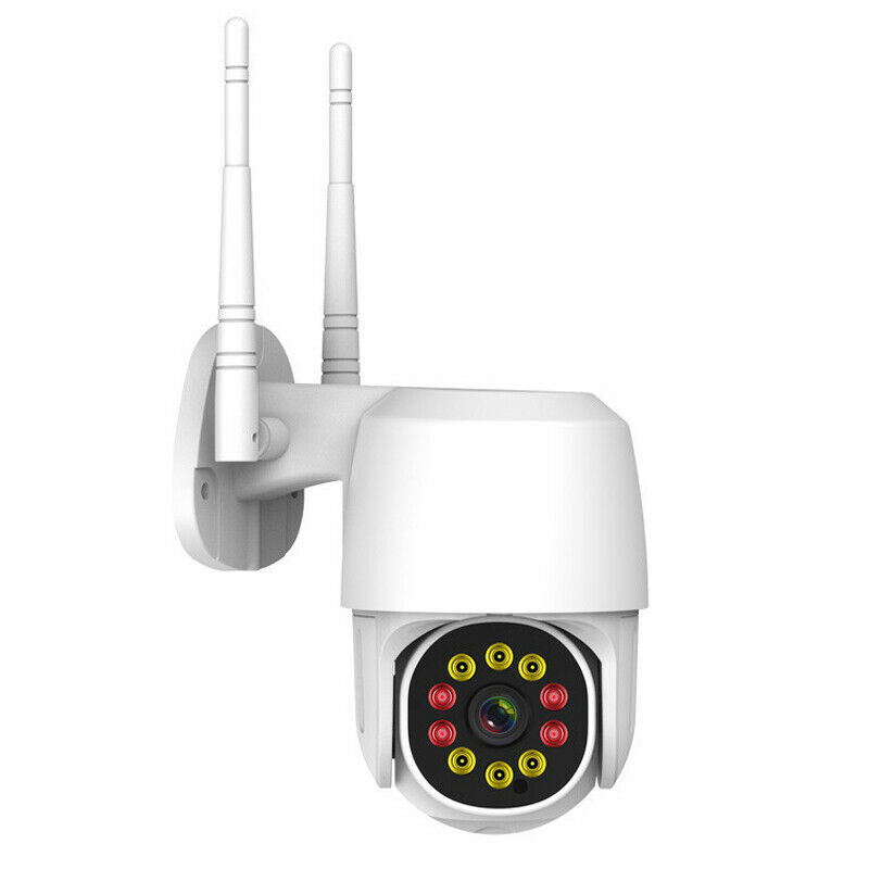 360Â° Wireless CMOS 1080P WiFi  Outdoor IP Camera Home Security IR Webcam w/Light