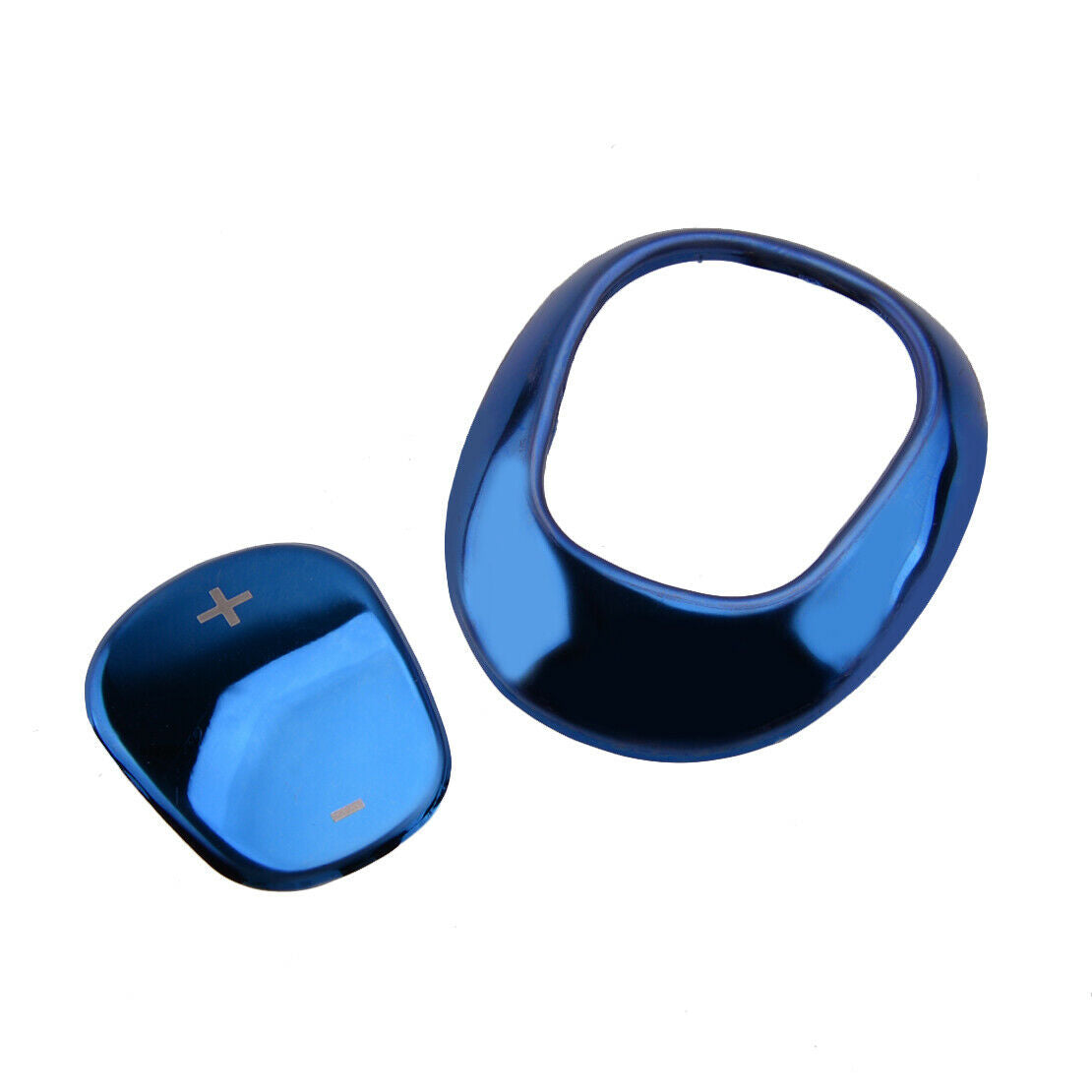 Car Blue Titanium Gear Lever Shift Knob Head Cover Trim Fit For Chevrolet Malibu