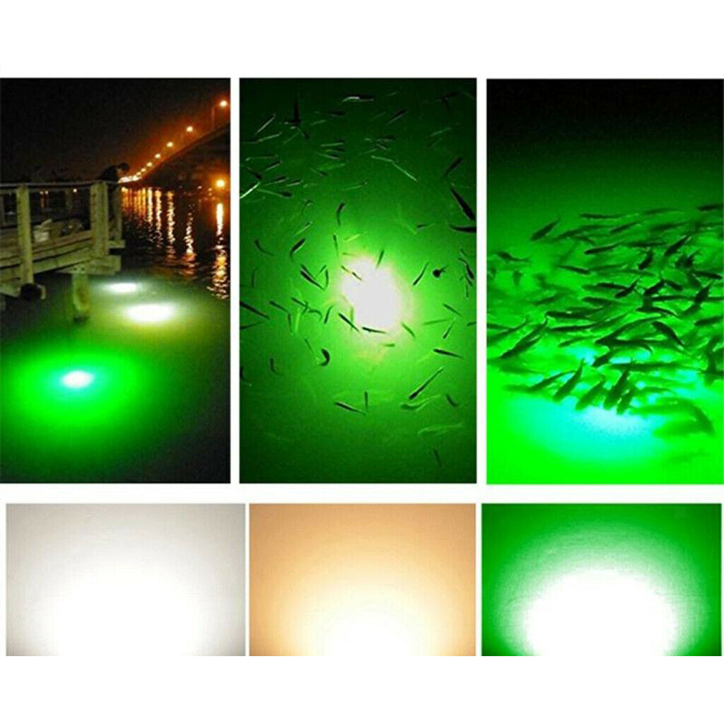 12-24V 108 LEDs Green Fishing Light Underwater Submersible Squids Attracter