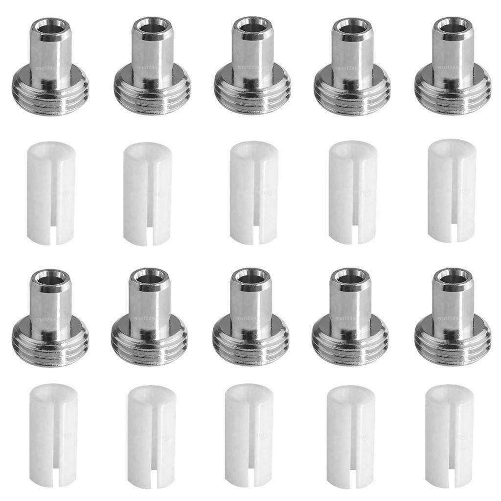 20x Fiber Ceramic Sleeve Metal Adapter Repair Kit for Red Light Test Pen