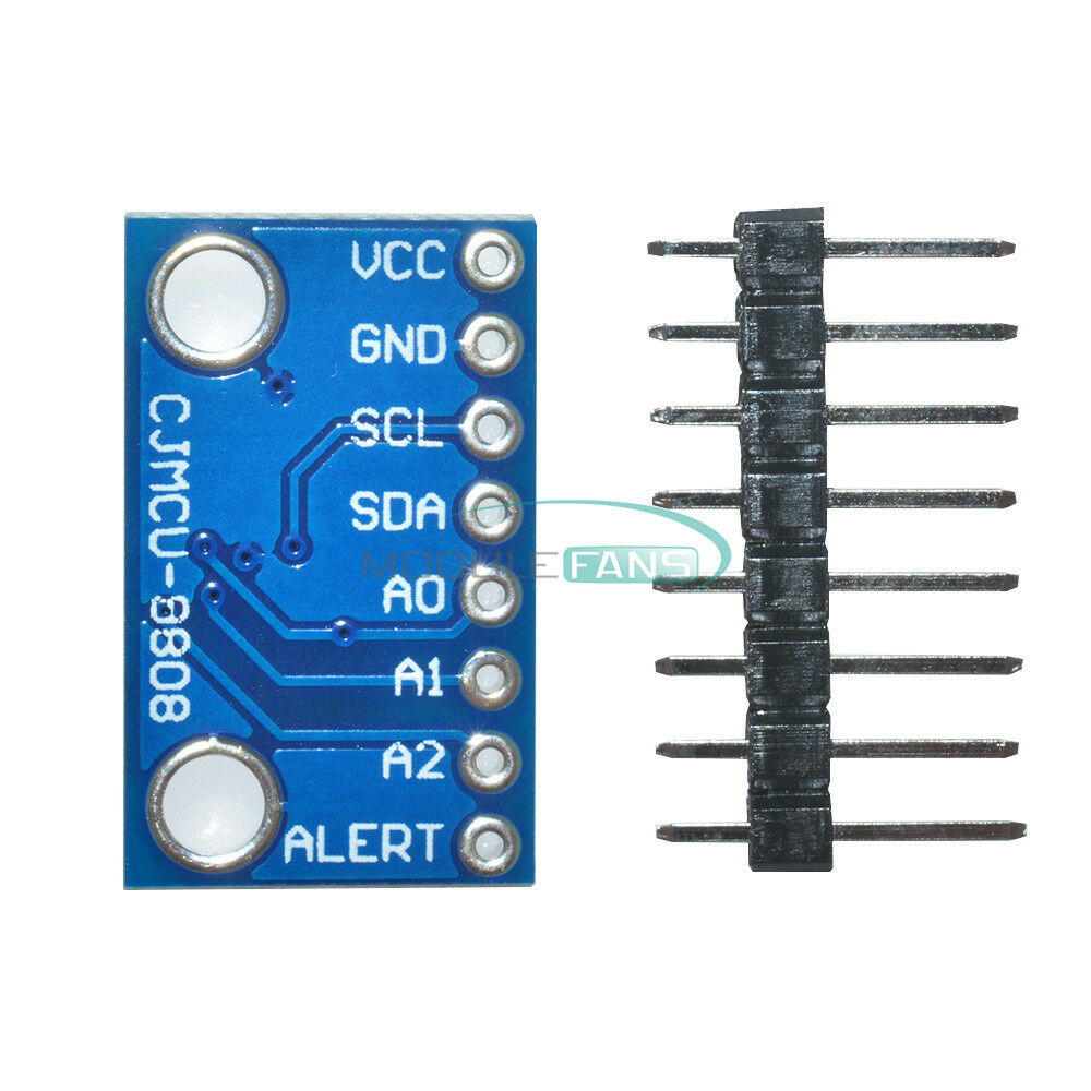 I2C IIC High Accuracy Temperature Sensor MCP9808 Breakout Board