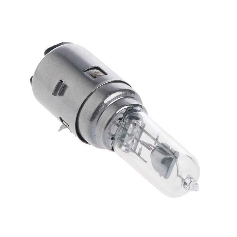 Motorcycle DC 12V 35W BA20D Headlight Halogen Xenon Bulb White Light