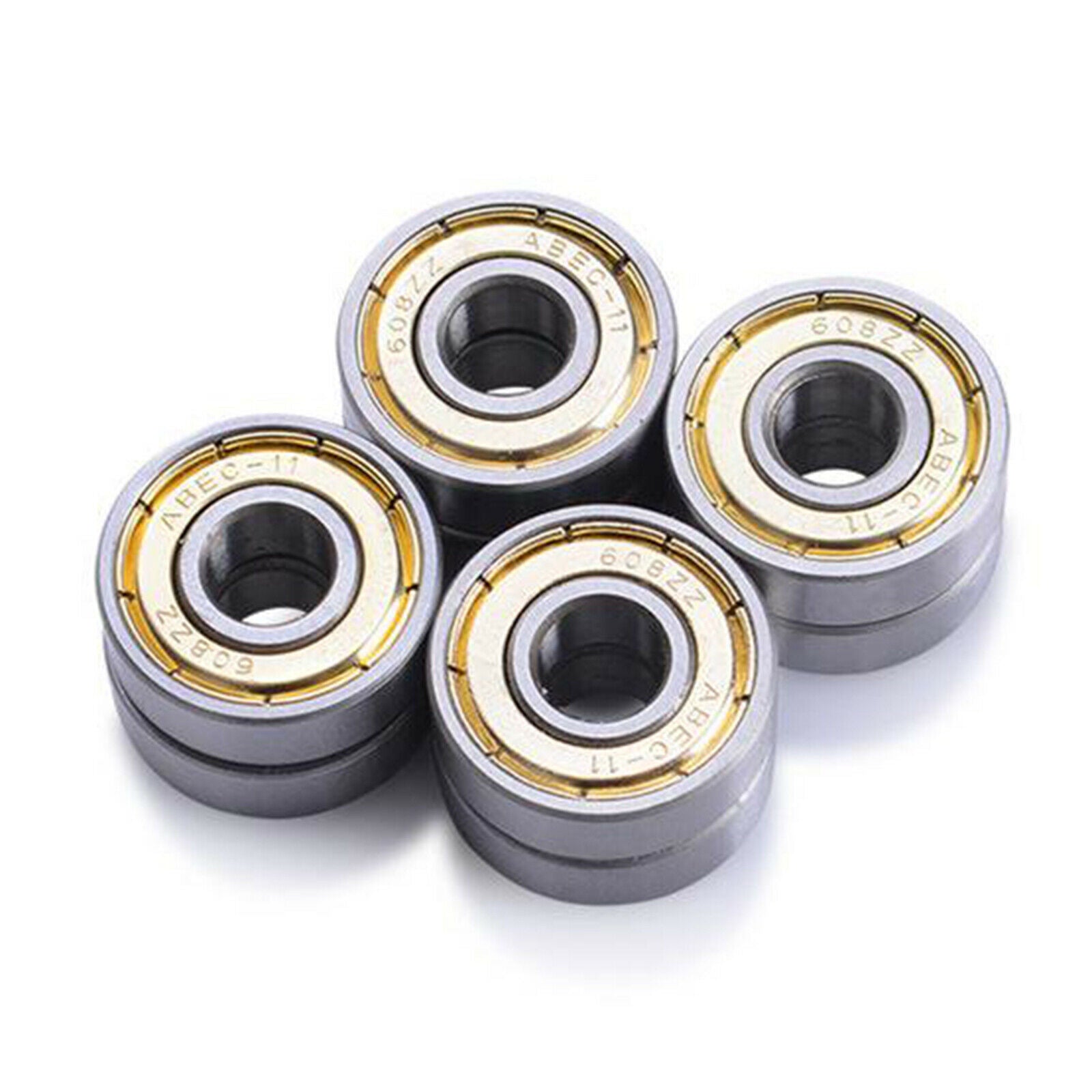 10x Quiet Abec-11 Skateboard Bearing LongBoard Skates Inline Wheel Roller 608ZZ