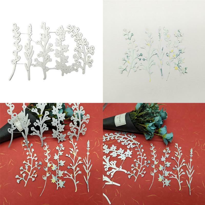 Grass Leaves Cutting Die Stencil for DIY Scrapbooking Paper Photo Album Frames