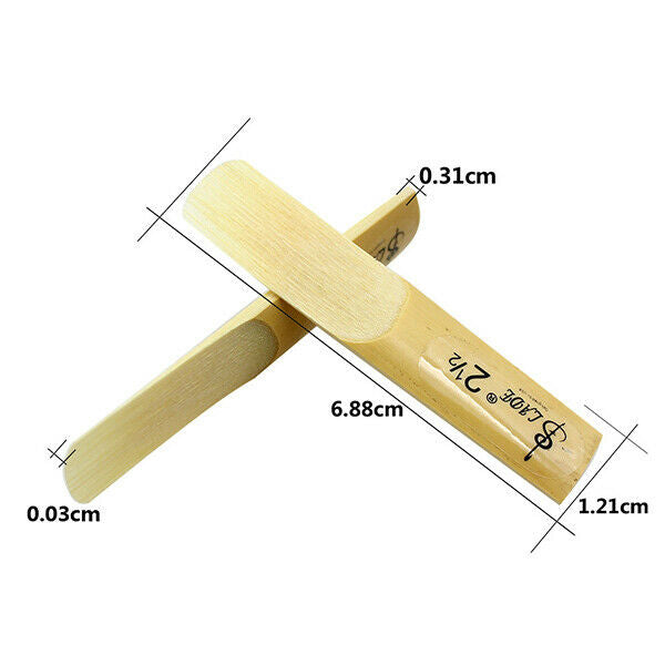 10pcs Bb Clarinet Reeds 2.5